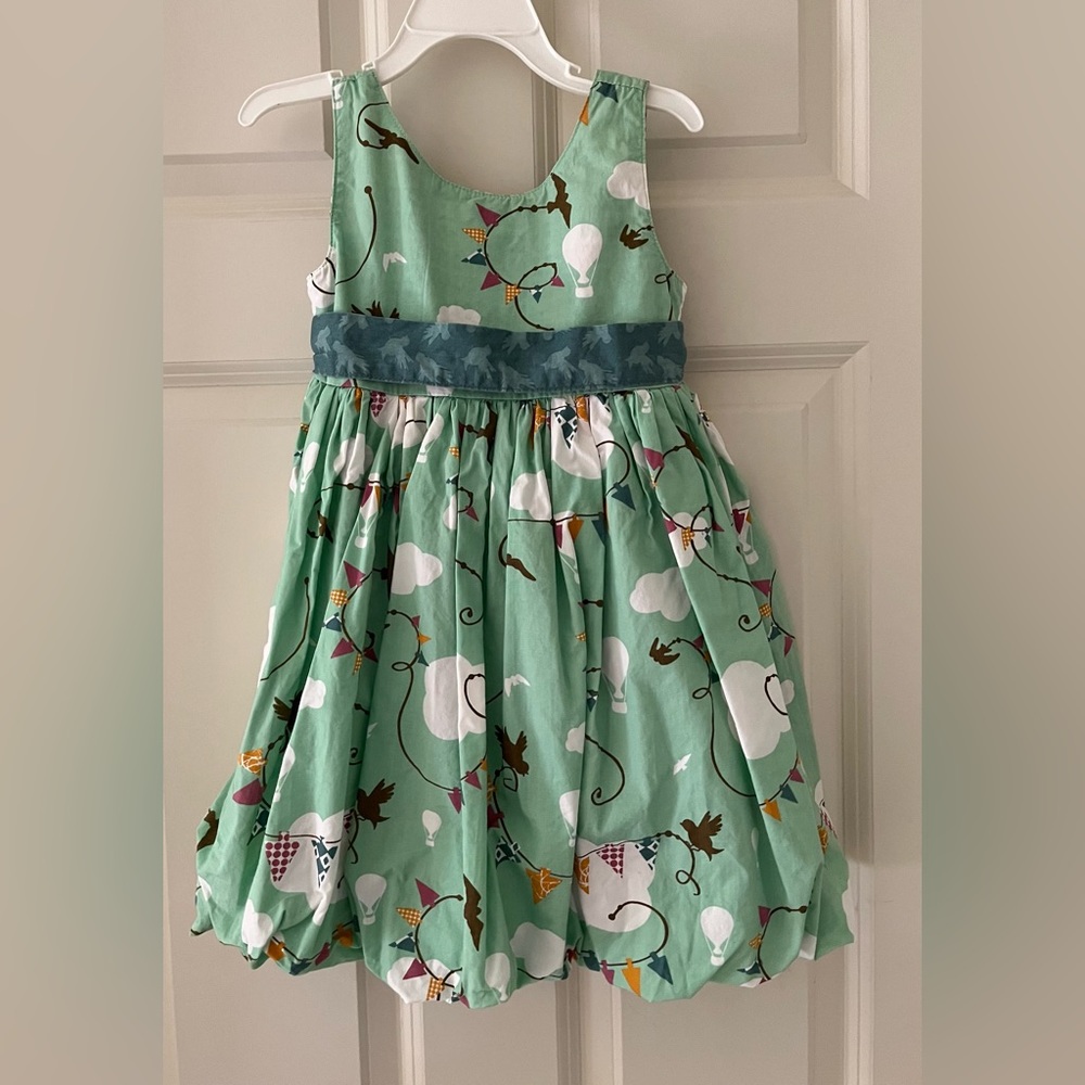 Girl’s Jelly the Pug Hello Summer bubble dress, sleeveless 3T whimsical